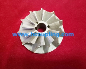 Coupler pump wheel