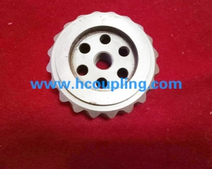 Coupler pump wheel