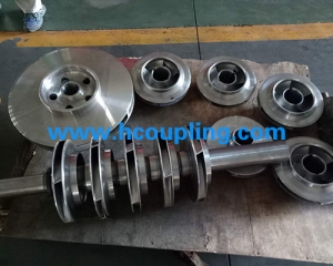 Coupler accessory pump wheel