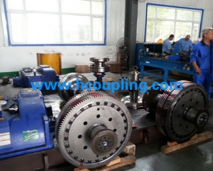 Transformation of speed hydraulic coupling