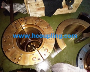 Maintenance of hydraulic coupling
