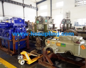 Maintenance of speed hydraulic coupling
