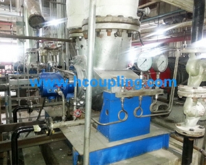 Maintenance of hydraulic coupling