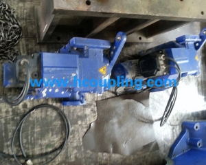 Maintenance of speed regulating hydraulic coupler