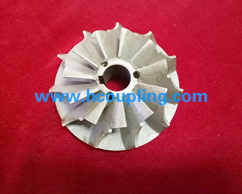 Coupler pump wheel