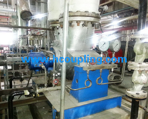 Maintenance of hydraulic coupling